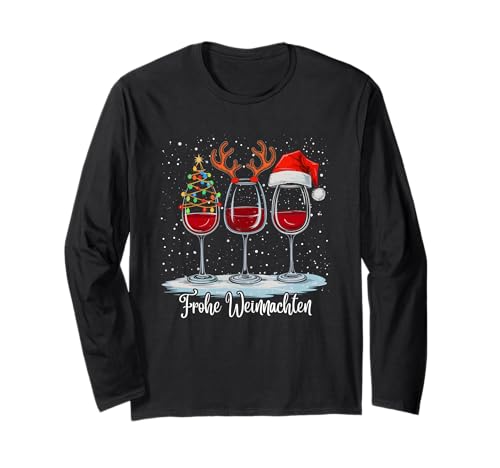 Lustiges Weihnachts Outfit Partner Frauen Frohe Weihnachten Langarmshirt Lustiges Weihnachts Outfit Partner Frauen Frohe Weihnachten Langarmshirt von Weihnachts Pullis Weihachtsshirt Damen Herren Xmas