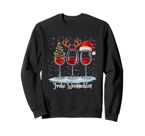 Lustiges Weihnachts Outfit Partner Frauen Frohe Weihnachten Sweatshirt Lustiges Weihnachts Outfit Partner Frauen Frohe Weihnachten Sweatshirt von Weihnachts Pullis Weihachtsshirt Damen Herren Xmas