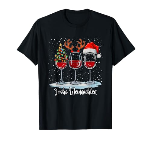 Lustiges Weihnachts Outfit Partner Frauen Frohe Weihnachten T-Shirt Lustiges Weihnachts Outfit Partner Frauen Frohe Weihnachten T-Shirt von Weihnachts Pullis Weihachtsshirt Damen Herren Xmas