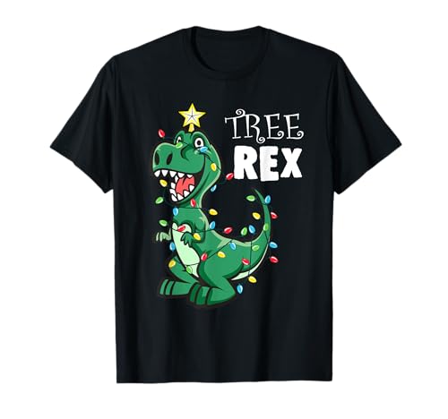 Baum Rex Dinosaurier Weihnachten Santa Shirt T-Rex Kids Men T-Shirt Baum Rex Dinosaurier Weihnachten Santa Shirt T-Rex Kids Men T-Shirt von Weihnachts-Shirts T-Shirts von MK