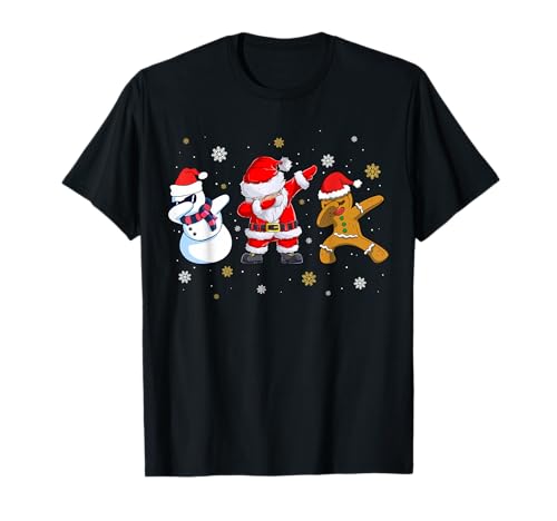 Dabbing Weihnachtsmann für Kinder Männer GeschenkeTshirt T-Shirt Dabbing Weihnachtsmann für Kinder Männer GeschenkeTshirt T-Shirt von Weihnachts-Shirts T-Shirts von MK