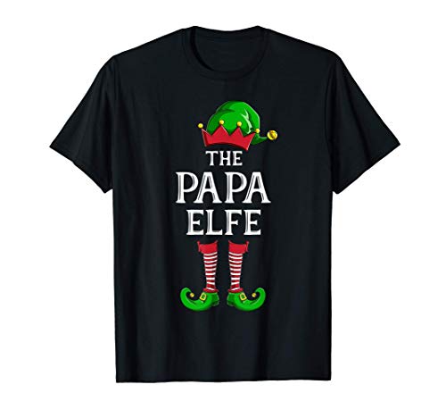 Herren Papa Elf Partnerlook Familien Outfit Männer Weihnachten T-Shirt Herren Papa Elf Partnerlook Familien Outfit Männer Weihnachten T-Shirt von Weihnachts-Shirts T-Shirts von MK