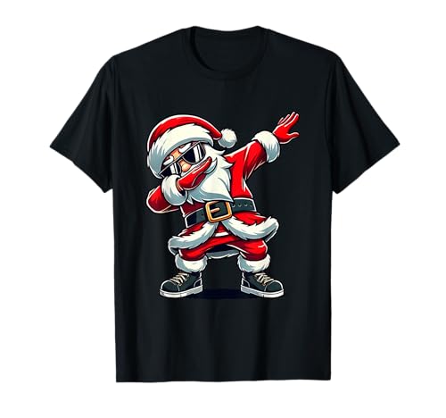 Dabbing Weihnachtsmann Weihnachtsshirt Herren Jungen Lustig T-Shirt Dabbing Weihnachtsmann Weihnachtsshirt Herren Jungen Lustig T-Shirt von Weihnachts Tshirt Santa Weihnachten Geschenk