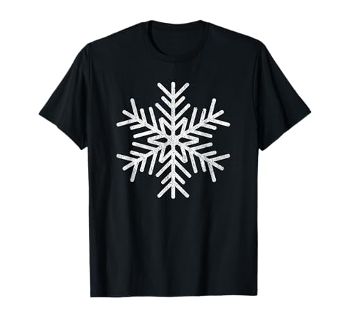Weiße Schneeflocke Weihnachten Geschenk Männer Frauen Kinder T-Shirt Weiße Schneeflocke Weihnachten Geschenk Männer Frauen Kinder T-Shirt von Weihnachts & Wintersportgeschenke Co.