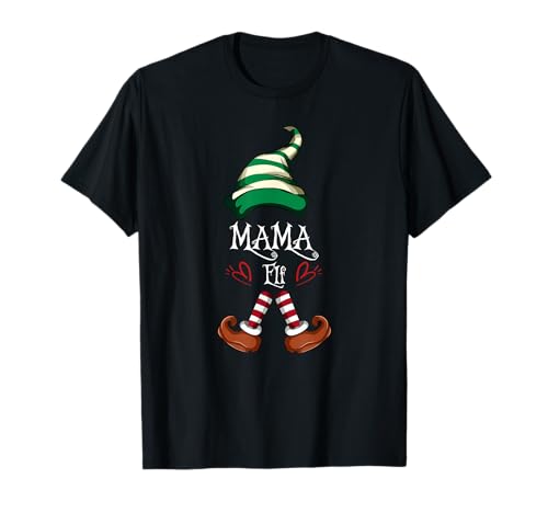 Elfen Familie Partnerlook Geschenk Mama T-Shirt von Weihnachtselfe T-Shirts & Geschenkideen