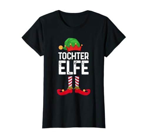 Weihnachtselfen Partnerlook Weihnachten Damen Tochter Elf Christmas Santa T-Shirt S Schwarz Klassische Passform U-Ausschnitt Kurzarm Polyester 100% Winter Weihnachtselfen Partnerlook Weihnachten Damen Tochter Elf Christmas Santa T-Shirt S Schwarz Klassische Passform U-Ausschnitt Kurzarm Polyester 100% Winter von Weihnachtselfen Partnerlook Weihnachten