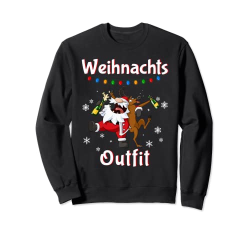 Lustiges Weihnachtsoutfit Damen Herren Weihnachten Party Sweatshirt von Weihnachtsgeschenke Shirts & Weihnachtspullover