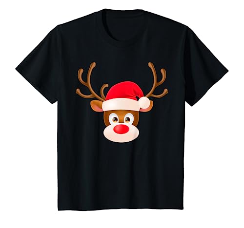 Kinder Süßem Reintier Weihnachten Schlafanzug für Mädchen Junge T-Shirt von Weihnachtsgeschenke für Kinder Co.