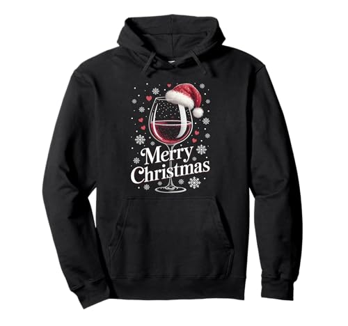 Weihnachtsfeier Outfit Weihnachtspullover Damen Weinglas Pullover Hoodie von Weihnachtsgeschenke & Weihnachtspullover