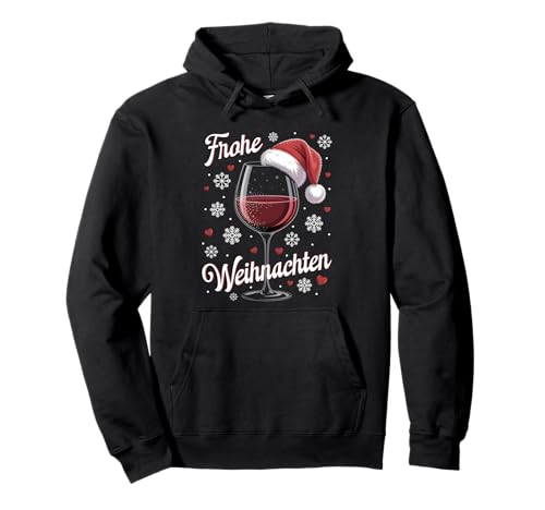 Weihnachtsfeier Outfit Weihnachtspullover Damen Weinglas Pullover Hoodie von Weihnachtsgeschenke & Weihnachtspullover