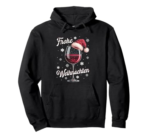 Weihnachtsfeier Outfit Weihnachtspullover Damen Weinglas Pullover Hoodie von Weihnachtsgeschenke & Weihnachtspullover