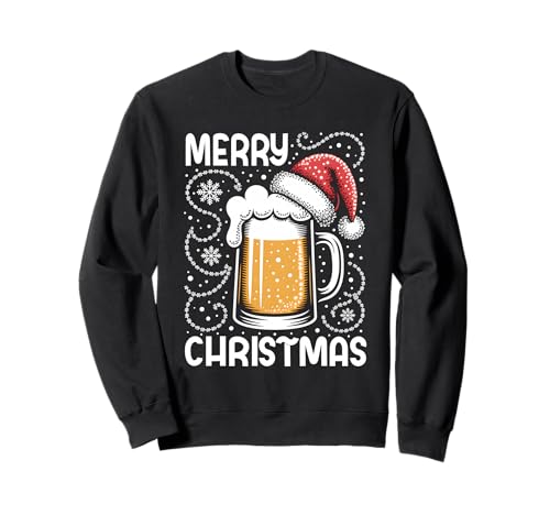 Weihnachtsoutfit Weihnachtspullover Damen Herren Bierglas Sweatshirt von Weihnachtsgeschenke & Weihnachtspullover
