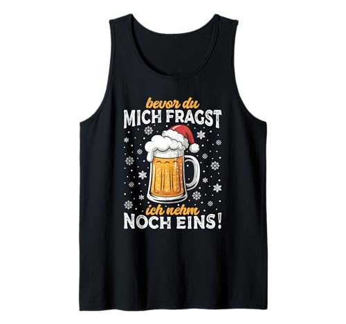 Weihnachtsoutfit Weihnachtspullover Damen Herren Bierglas Tank Top von Weihnachtsgeschenke & Weihnachtspullover