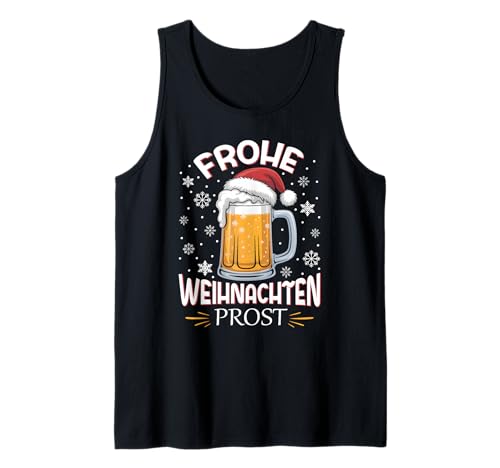 Weihnachtsoutfit Weihnachtspullover Damen Herren Bierglas Tank Top von Weihnachtsgeschenke & Weihnachtspullover