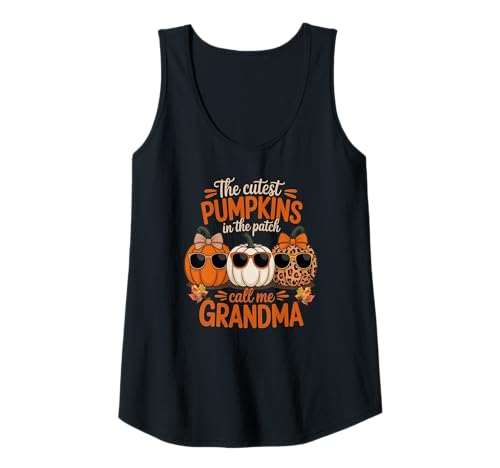 Damen Der süßesten kleinen Kürbisse Tank Top Damen Der süßesten kleinen Kürbisse Tank Top von Weihnachtshütte schenken Boutiquen