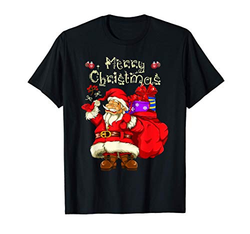 Weihnachtsmann Jungen Mädchen Kinder Geschenk Santa Claus T-Shirt von Weihnachtsmann T-Shirts & Geschenkideen