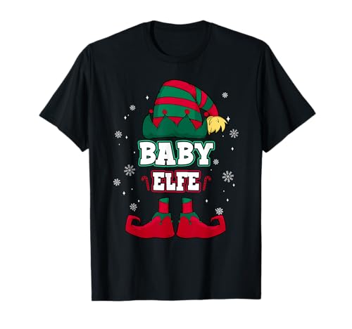Baby Elfe Partnerlook Weihnachten T-Shirt Baby Elfe Partnerlook Weihnachten T-Shirt von Weihnachtsoutfit Familie