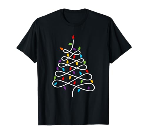 Lustiges Weihnachtslicht Weihnachtsshirt Damen Herren Kinder T-Shirt Lustiges Weihnachtslicht Weihnachtsshirt Damen Herren Kinder T-Shirt von Weihnachtsoutfit Weihnachtsshirt Weihnachten süß