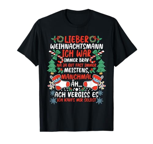 Weihnachtsoutfit Xmas Weihnachten Geschenk Unisex Erwachsene Kinder Weihnachtsliebhaber T-Shirt Schwarz Kurzarm S EU 38/40 Klassisch geschnitten U-Ausschnitt Polyester 100% Weihnachtsoutfit Xmas Weihnachten Geschenk Unisex Erwachsene Kinder Weihnachtsliebhaber T-Shirt Schwarz Kurzarm S EU 38/40 Klassisch geschnitten U-Ausschnitt Polyester 100% von Weihnachtsoutfit Xmas Weihnachten Geschenk
