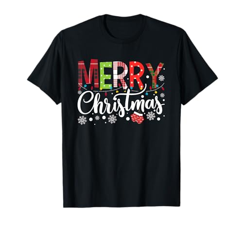 Frohe Weihnachtsoutfit Damen Herren, Kurzarm, Weihnachten Familie T-Shirt Frohe Weihnachtsoutfit Damen Herren, Kurzarm, Weihnachten Familie T-Shirt von Weihnachtsoutfit familie Lustiges weihnachts shirt