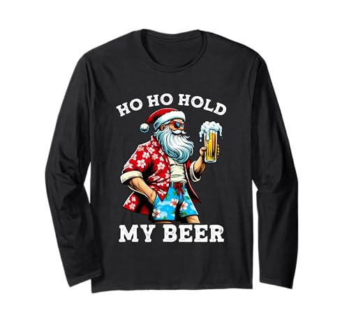 Weihnachtsmann Christmas in July Sommer Männer Weihnachts Langarmshirt Weihnachtsmann Christmas in July Sommer Männer Weihnachts Langarmshirt von Weihnachtspullover Weihachtsshirt Nikolaus Santa