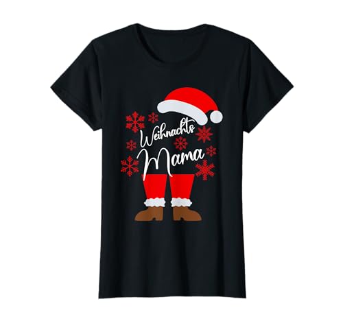 Weihnachts Mama Kostüm Familie Fest Deko Weihnachtsoutfit T-Shirt Weihnachts Mama Kostüm Familie Fest Deko Weihnachtsoutfit T-Shirt von Weihnachtsshirt Nikolaus Damen Herren Weihnachten