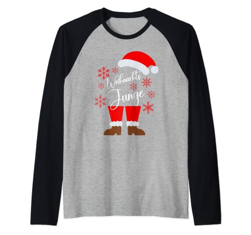 Herren Weihnachts Junge Kostüm Familie Fest Deko Weihnachtsoutfit Raglan Herren Weihnachts Junge Kostüm Familie Fest Deko Weihnachtsoutfit Raglan von Weihnachtsshirt Nikolaus Damen Herren Weihnachten