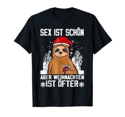 Herren Sexist schön aber Weihnachten öfter Männer T-Shirt Herren Sexist schön aber Weihnachten öfter Männer T-Shirt von Weihnachtsshirt herren lustig Weihnachten Kleidung