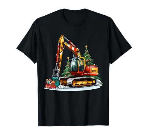 Weihnachts Familie Kinder Outfit Bagger Frohe Weihnachten T-Shirt Weihnachts Familie Kinder Outfit Bagger Frohe Weihnachten T-Shirt von Weihnachtsshirts Bagger Christmas Outfit