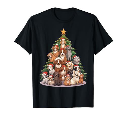 Weihnachts Familie Kinder Outfit Hunde Frohe Weihnachten T-Shirt Weihnachts Familie Kinder Outfit Hunde Frohe Weihnachten T-Shirt von Weihnachtsshirts Hunde Christmas Outfit