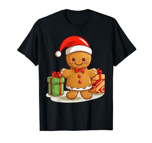 Weihnachts Familie Kinder Outfit Lebkuchen Frohe Weihnachten T-Shirt Weihnachts Familie Kinder Outfit Lebkuchen Frohe Weihnachten T-Shirt von Weihnachtsshirts Lebkuchen Christmas Outfit
