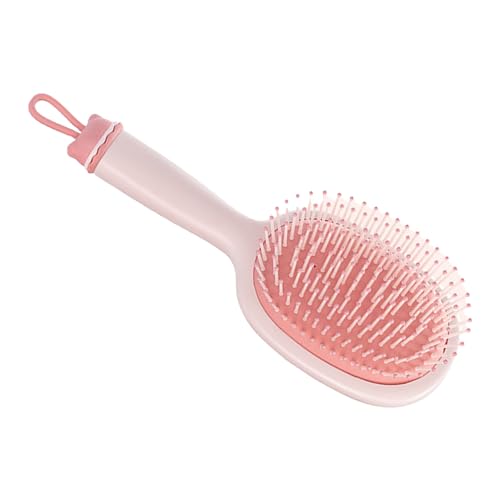 Kissen-Haarbürste, Antistatische Haarbürste, Niedliches Cartoon-Design, Feine PP-Borsten, ABS-PVC mit Reinigungsklaue für Frauen für Zuhause von Weikeya