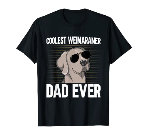 Herren Weimaraner Vater Hundebesitzer Weimaraner T-Shirt Herren Weimaraner Vater Hundebesitzer Weimaraner T-Shirt von Weimaraner Dog Breed Shop