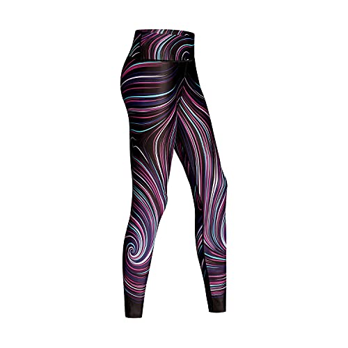 Damen Yogahose Hohe Taille Yoga Leggings 4 Wege Stretch Workout Strumpfhose, Yg7113, XXL von Weimostar