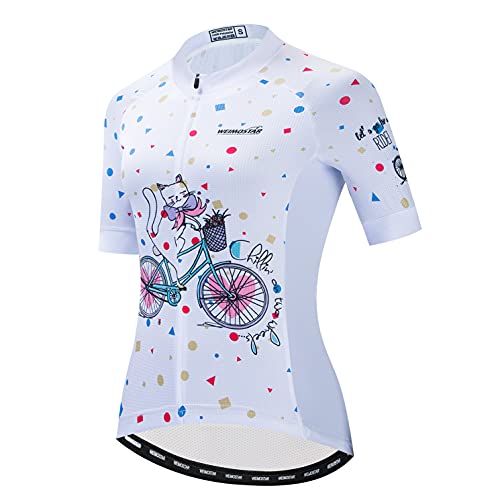 Fahrrad Trikot Damen Radsport Shirt MTB Top Bekleidung Mountain Road Fahrradbekleidung Pro Team Biker Racing Uniform Lady S von Weimostar
