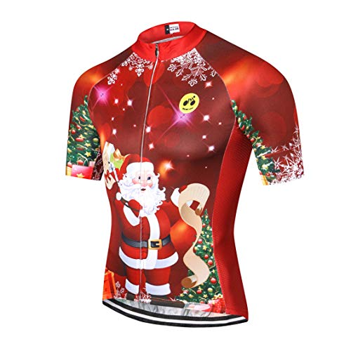 Radtrikot Herren Radtrikot Kurzarm MTB Trikot Zip Mountain Road Bekleidung Fahrrad Top Shirts Sommer Pro Team Sport Reiten Rennrad Trikot für Herren Größe XL von Weimostar