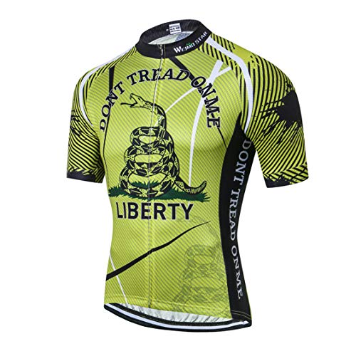 Radtrikot Herren Radtrikot Kurzarm MTB Trikot Zip Mountain Road Bekleidung Fahrrad Top Shirts Sommer Pro Team Sport Reiten Rennrad Trikot für Herren Größe XXXL von Weimostar