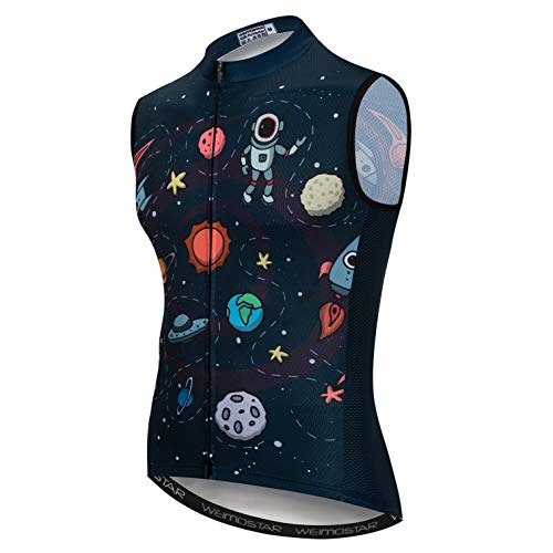 Radtrikot Männer Fahrrad ärmellose Fahrradweste Rennradbekleidung Reiten Rennen MTB Shirt Mountain Reiten Sport Top lila S. Radtrikot Männer Fahrrad ärmellose Fahrradweste Rennradbekleidung Reiten Rennen MTB Shirt Mountain Reiten Sport Top lila S. von Weimostar