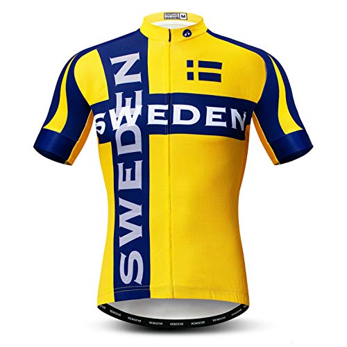 Weimostar Radtrikot Herren Breathable Outdoor Sports Rennrad Trikot Schweden S von Weimostar