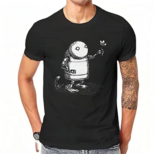 Nier Replicant Yonah Kaine Game Newest Tshirt for Men Automata Round Collar Basic T Shirt Distinctive Birthday Gifts Tops S-3XL von Wein