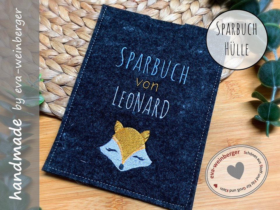 Sparbuchhülle Fuchs Geschenk Zur Taufe Taufgeschenk Oder Geburt Aus Filz Für Mädchen Junge in Vielen Farben Personalisierbar Sparbuchhülle Fuchs Geschenk Zur Taufe Taufgeschenk Oder Geburt Aus Filz Für Mädchen Junge in Vielen Farben Personalisierbar von WeinbergerDesign
