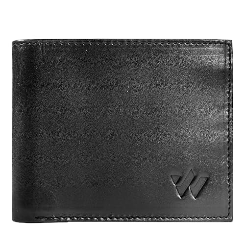 Premium-Ledergeldbörse für Herren, RFID-blockierend, weiches Echtleder, Vintage-Schwarz, Vintage Premium-Ledergeldbörse für Herren, RFID-blockierend, weiches Echtleder, Vintage-Schwarz, Vintage von Weinner