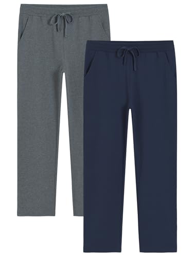 Weintee Damen Baumwolle Sweatpants mit Taschen 2er Pack, Marineblau, Granitheather, 2er-Pack, XXX-Large Mehr Weintee Damen Baumwolle Sweatpants mit Taschen 2er Pack, Marineblau, Granitheather, 2er-Pack, XXX-Large Mehr von Weintee