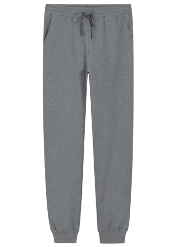 Weintee Damen Jogginghose mit Taschen, Schrittlänge 86,4 cm, Dunkelgrau, Small Hoch von Weintee