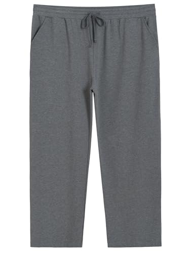 Weintee Damen-Sweathose mit weitem Bein und Taschen, Dunkelgrau, 36X-Large Mehr von Weintee
