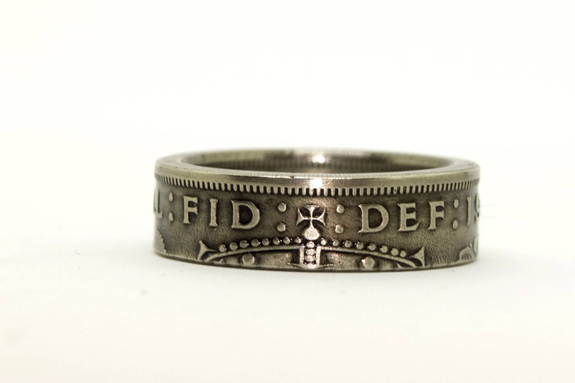 Vereinigtes Königreich 2 Schilling Münze Ring Vereinigtes Königreich 2 Schilling Münze Ring von WeirWorldCoinRings