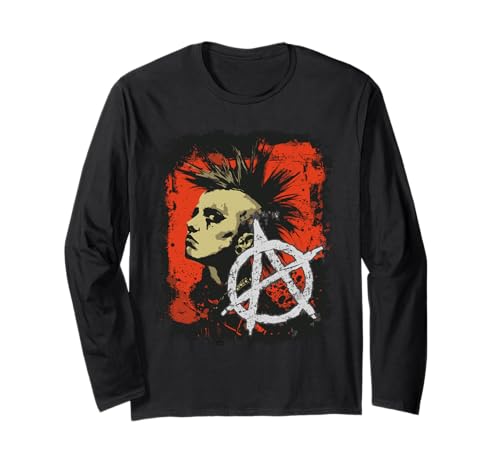 Punkrock Mädchen Langarmshirt Punkrock Mädchen Langarmshirt von Weird Punkrock love