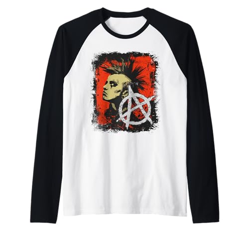 Punkrock Mädchen Raglan Punkrock Mädchen Raglan von Weird Punkrock love