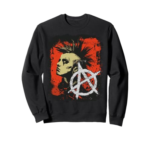 Punkrock Mädchen Sweatshirt Punkrock Mädchen Sweatshirt von Weird Punkrock love