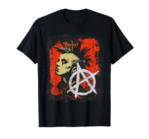 Punkrock Mädchen T-Shirt Punkrock Mädchen T-Shirt von Weird Punkrock love